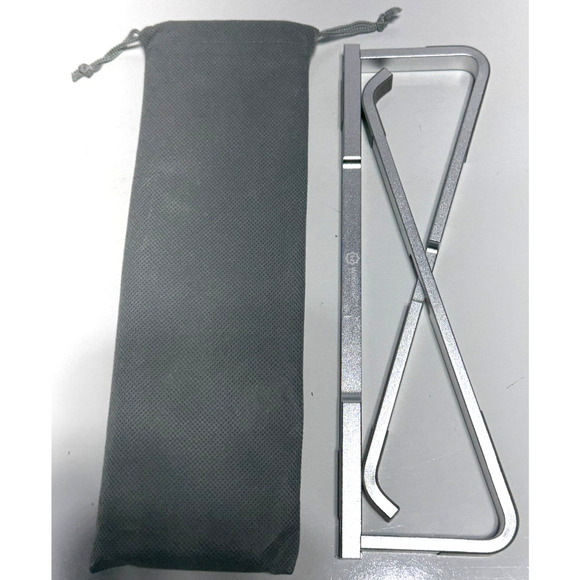 WixGear Laptop Stand for Desk Adjustable Foldable Lightweight Aluminum Laptop... - Picture 4 of 5